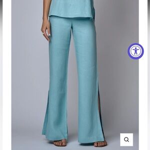 Hevron Dara Pant in Ice Blue
